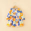 JF Off White Multi Printed Frock FD6081A